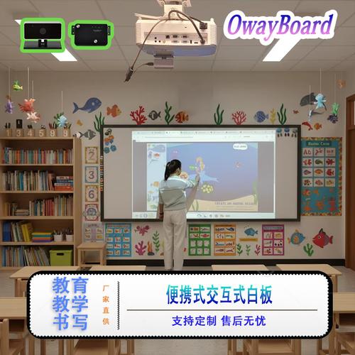 教學會議智能投影儀 多媒體交互式電子白板紅外觸摸投影互動設備